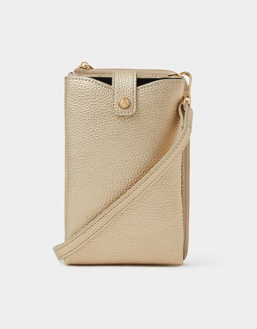 Metallic Multipocket Phone Bag