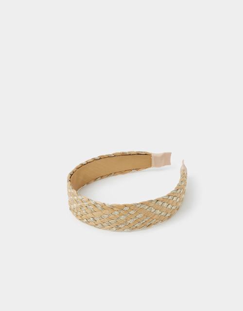 Woven Raffia Headband