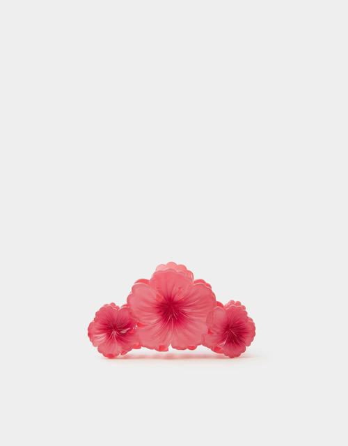 Hibiscus Flower Claw Clip