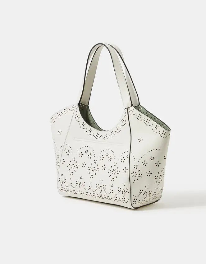 LAZER CUT TOTE