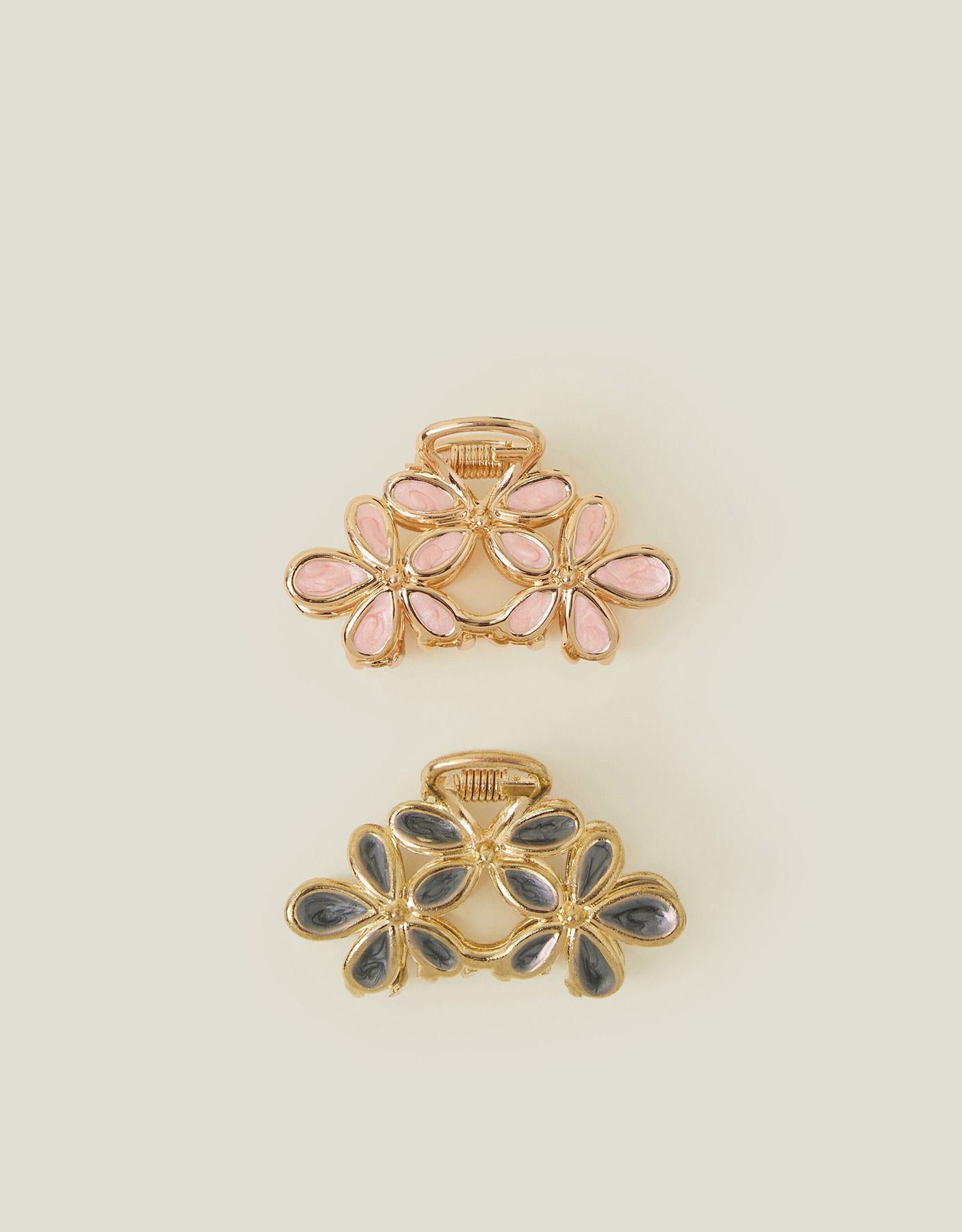 Flower Claw Clips Set of Two