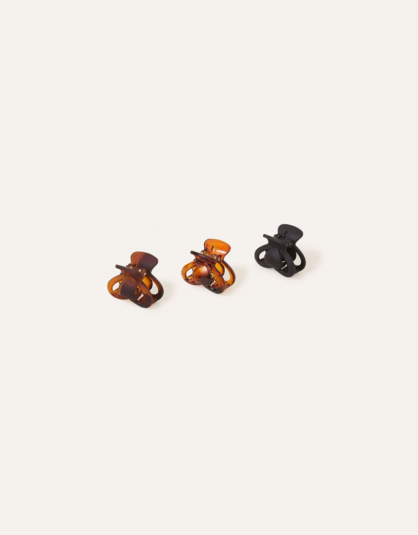 Heart Claw Clips Set of Three