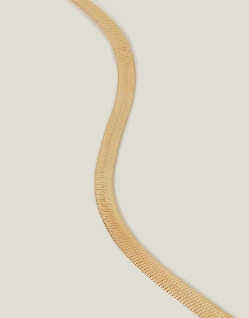 Snake Chain Necklace Gold
