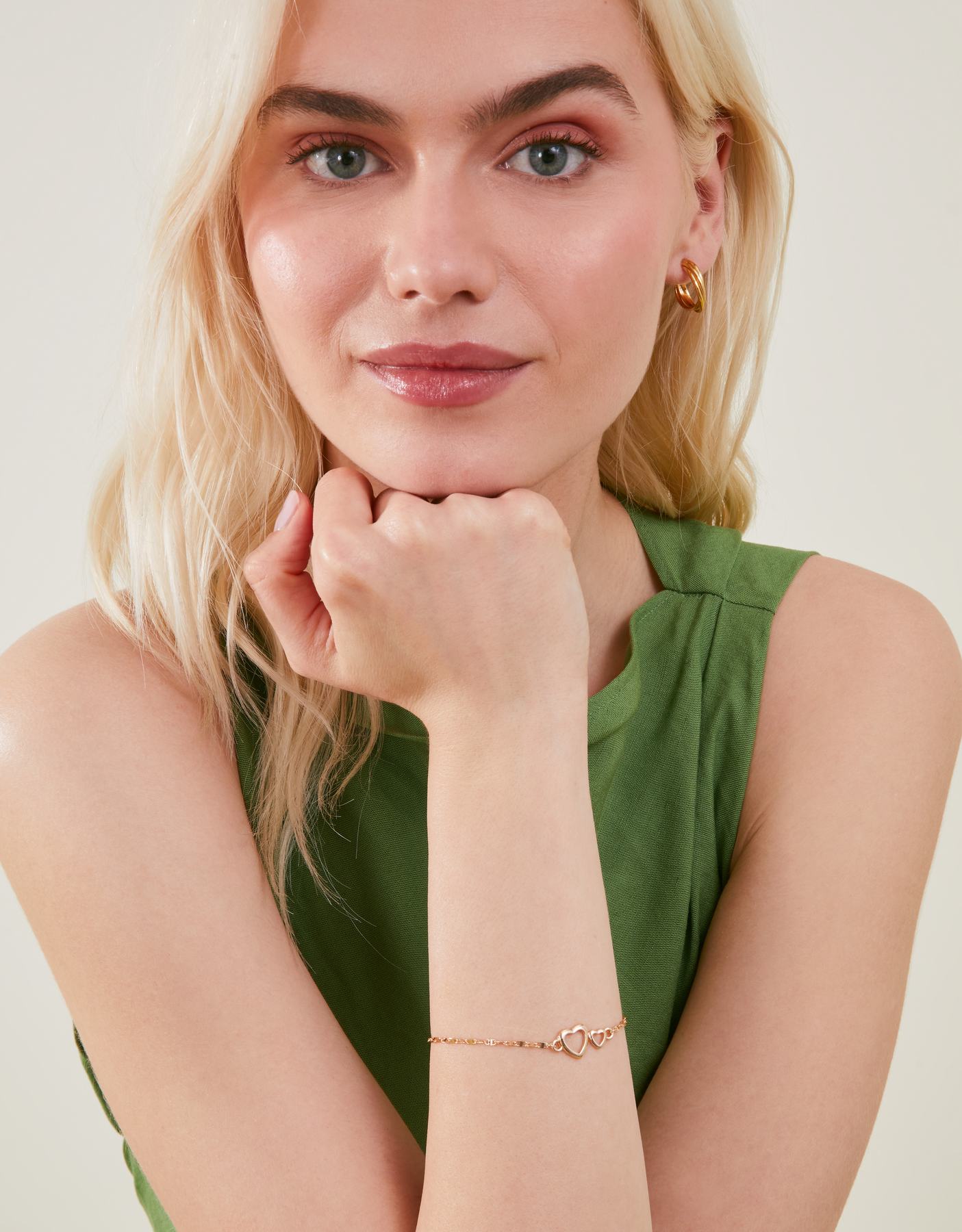 Heart Links Bracelet