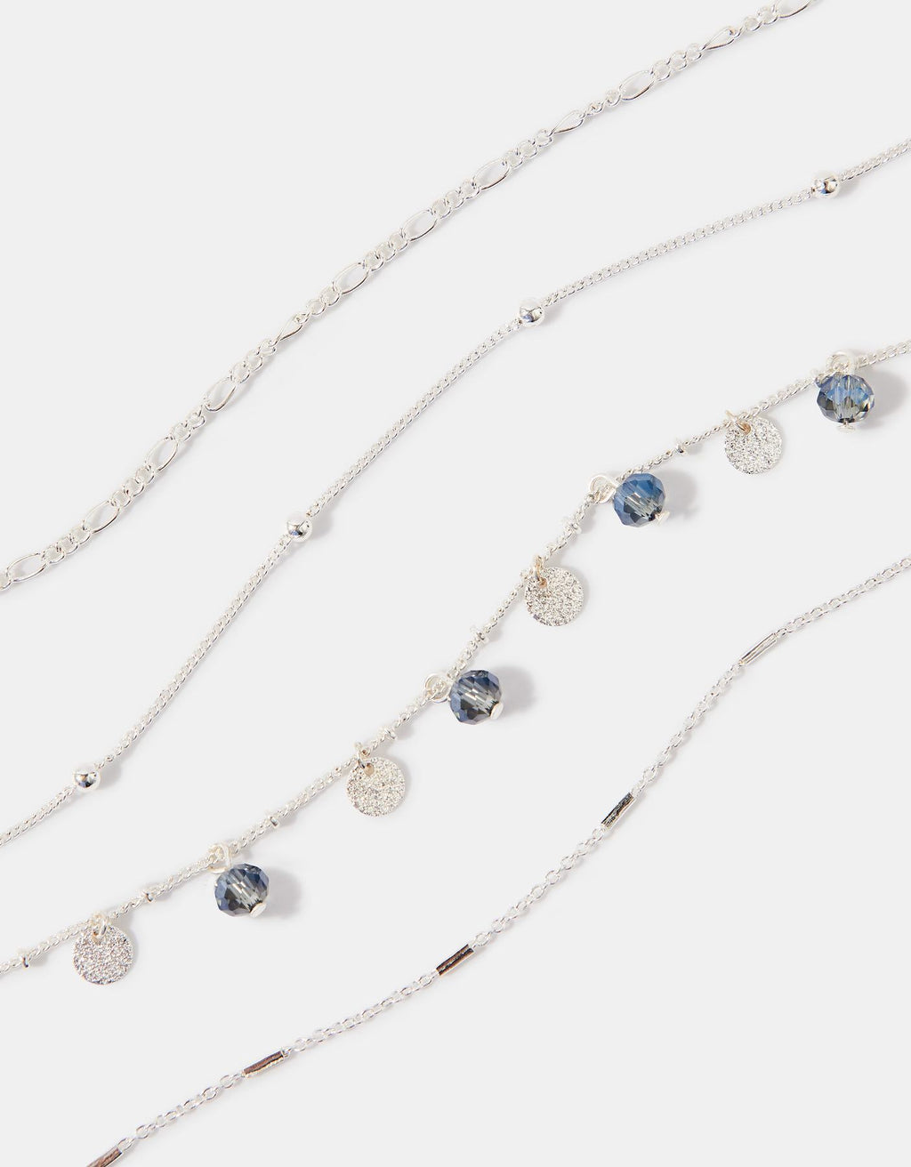 Chain Anklet 4 Pack