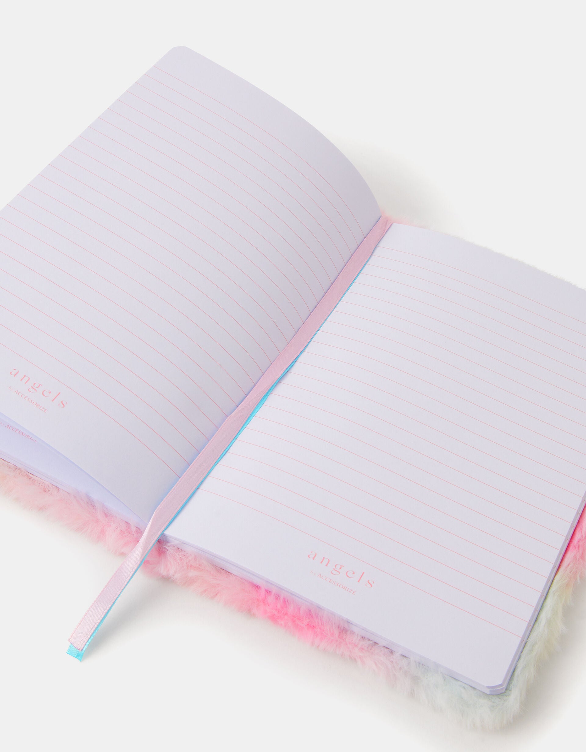 Girls Fluffy Cat Notebook