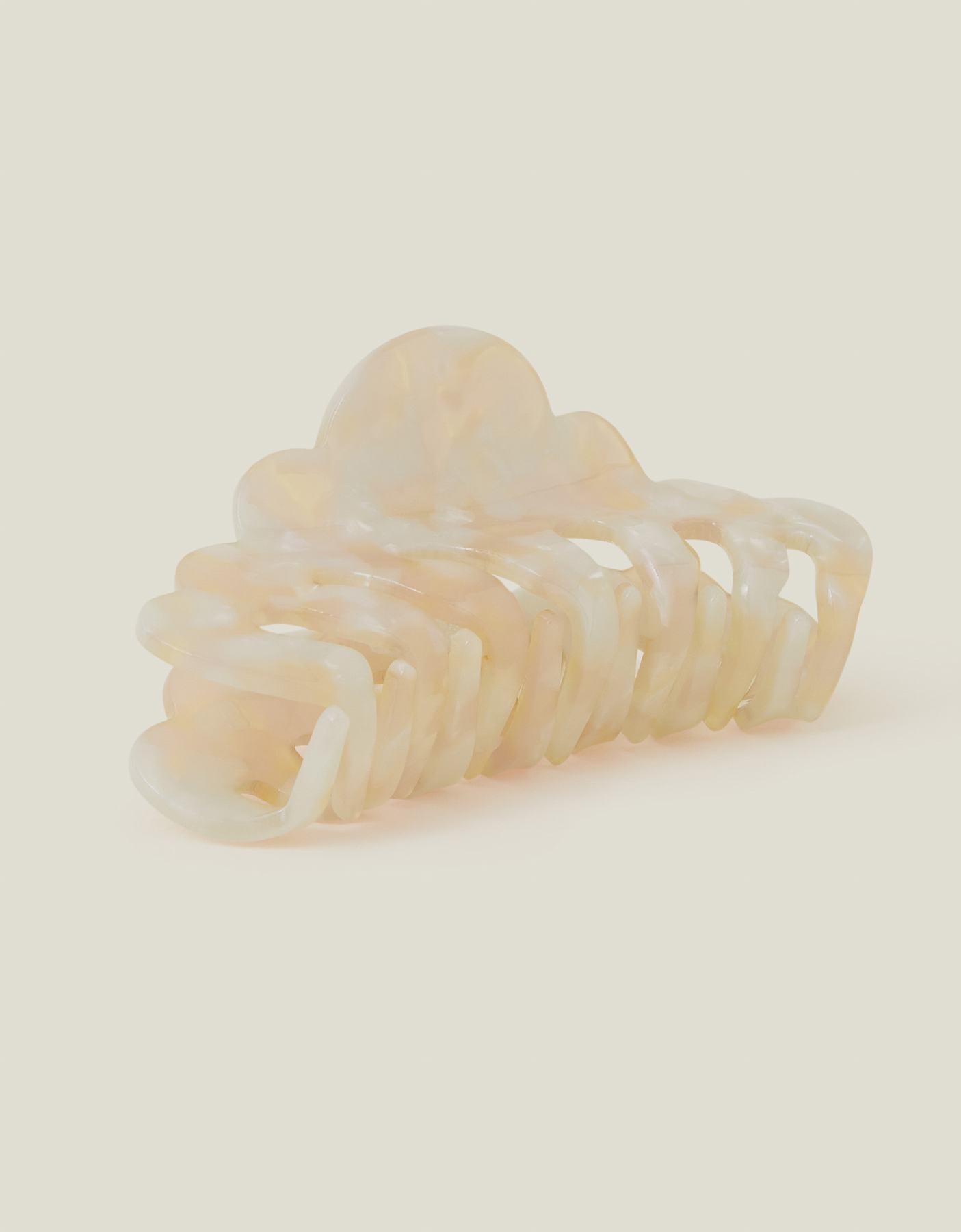 Pearlescent Resin Claw Clip