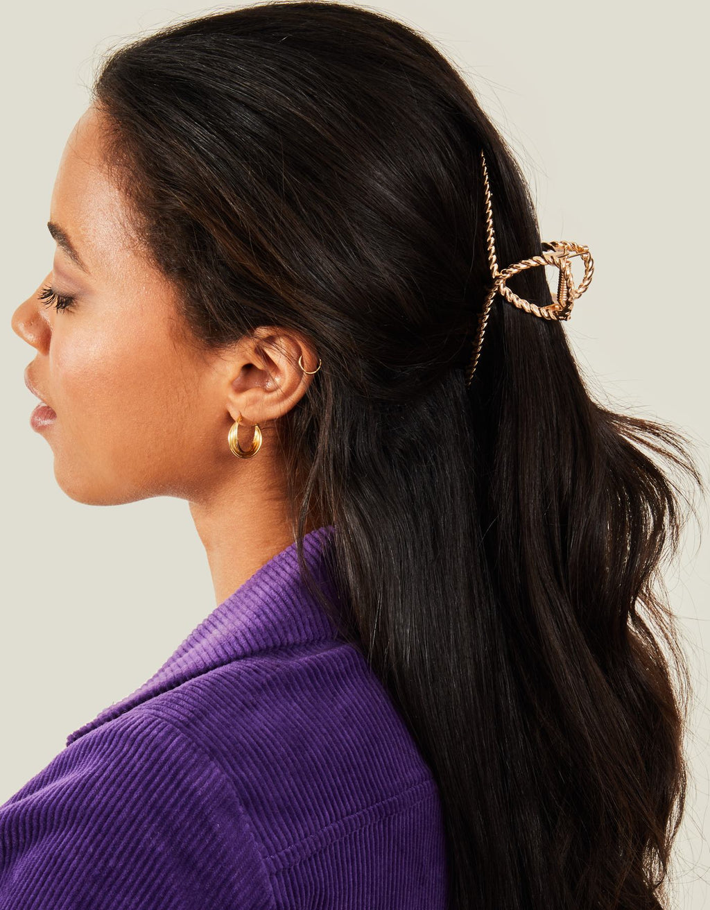 Twisted Metal Claw Clip Silver