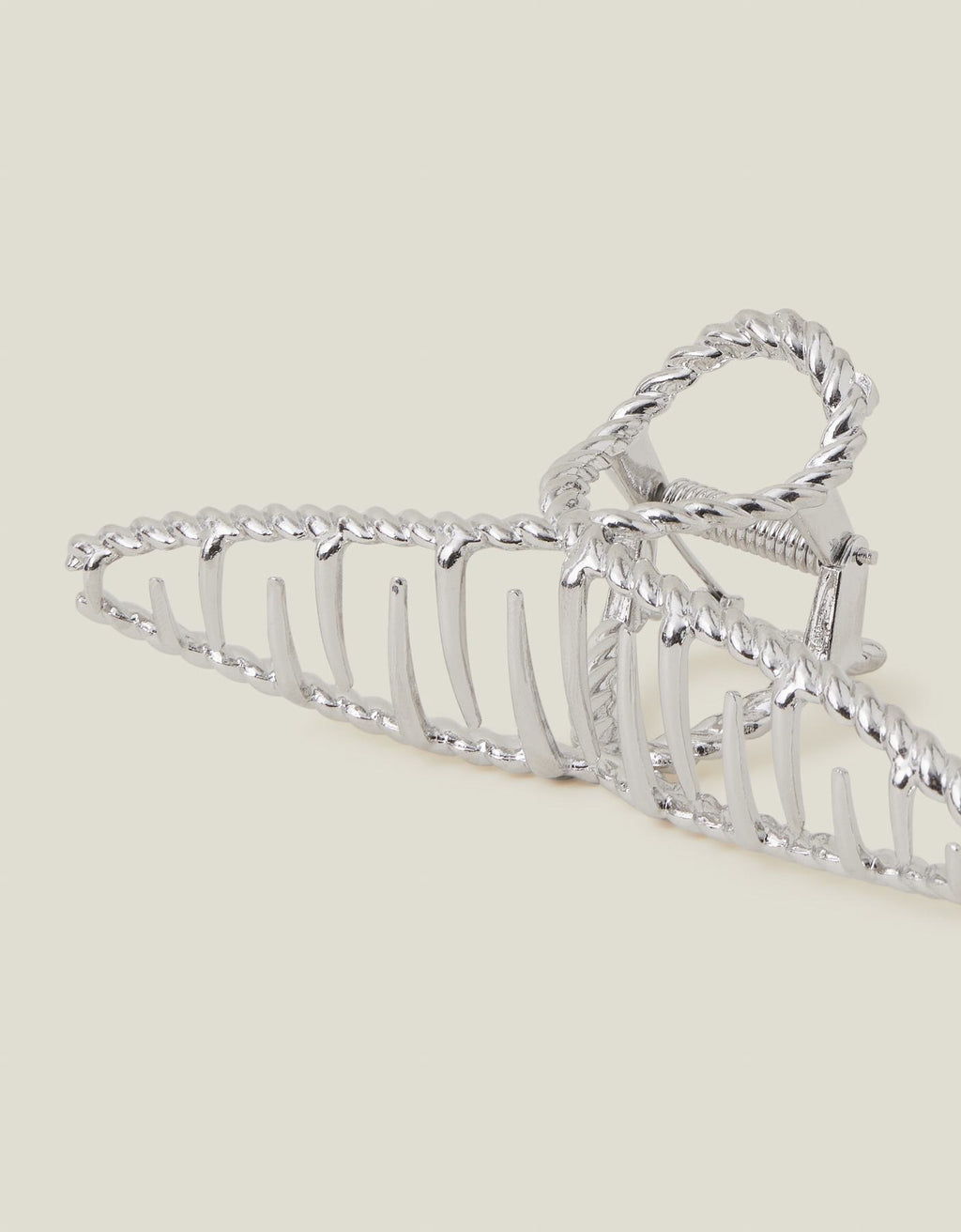 Twisted Metal Claw Clip Silver