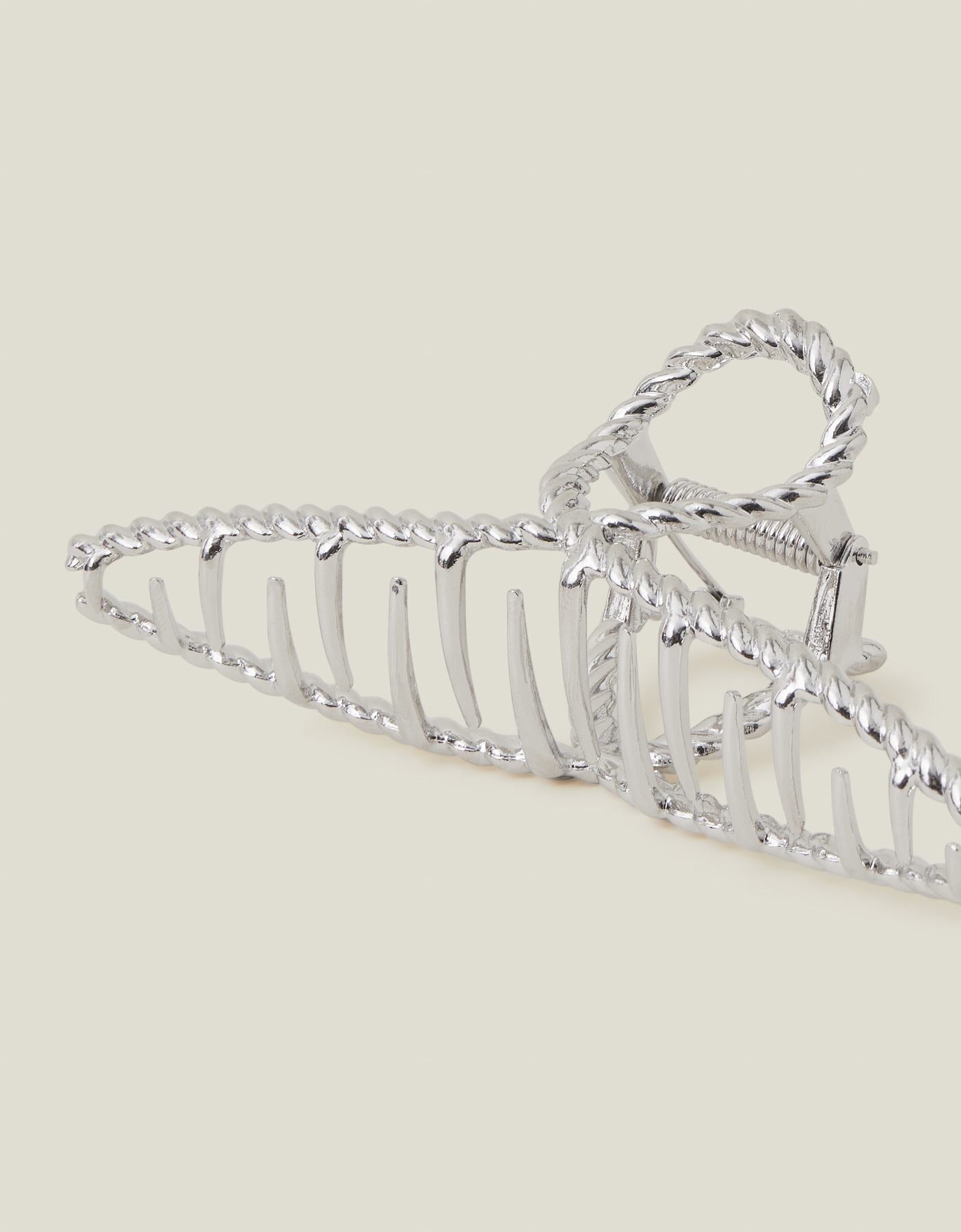 Twisted Metal Claw Clip Silver