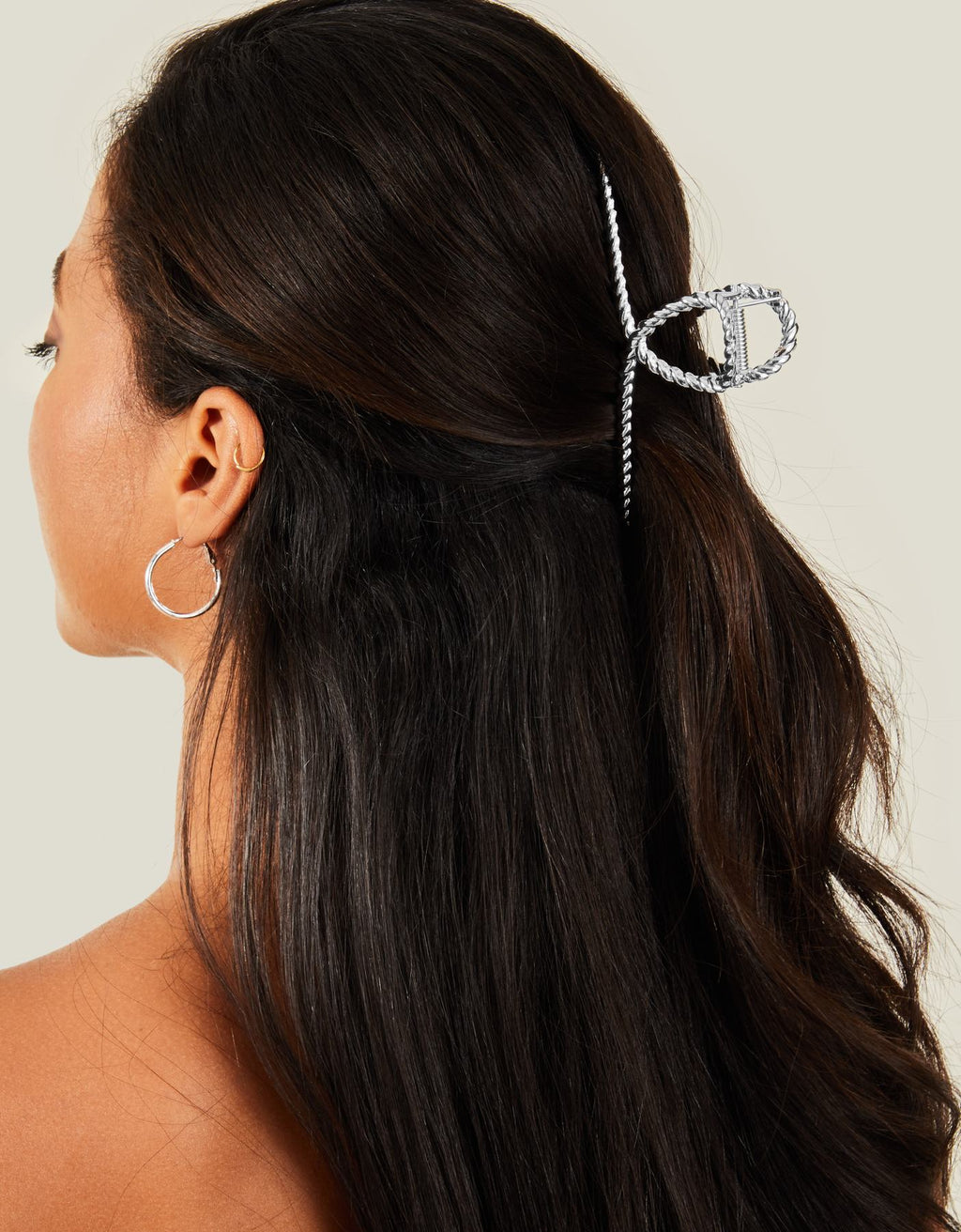 Twisted Metal Claw Clip Silver