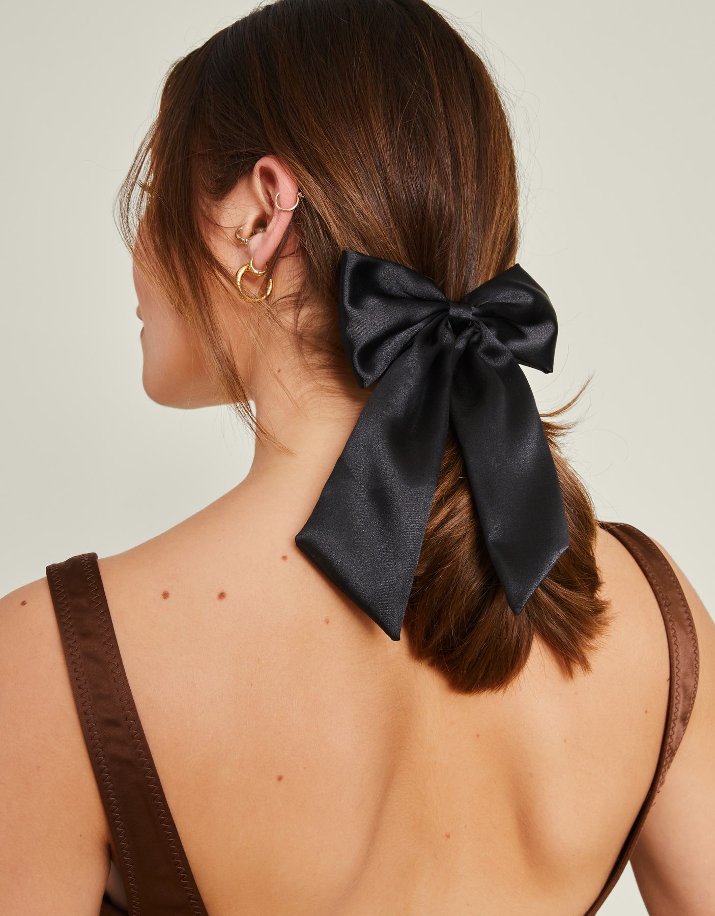Satin Hair Bow