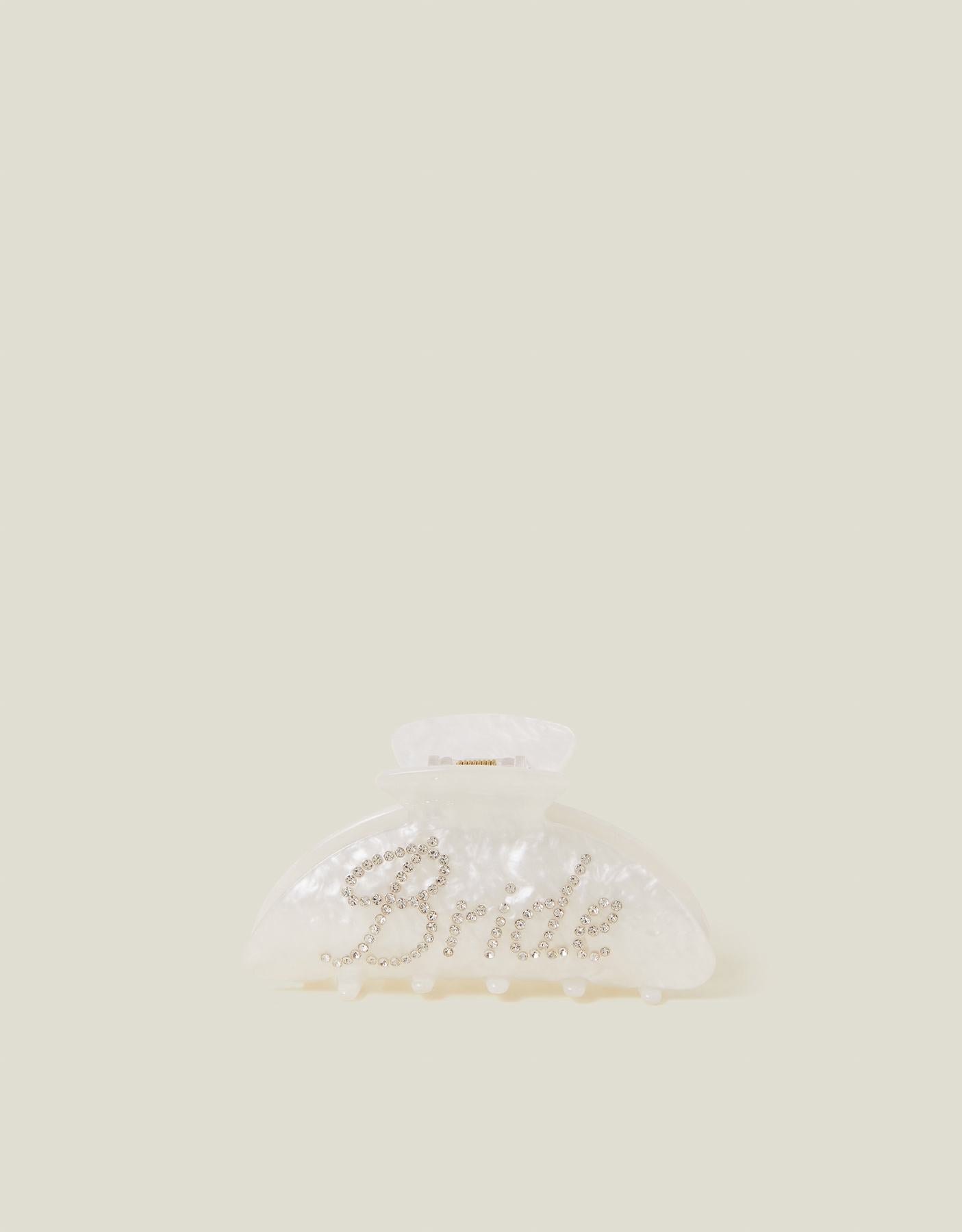 Bride Embellished Claw Clip