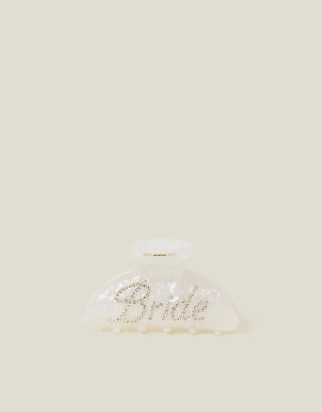 Bride Embellished Claw Clip