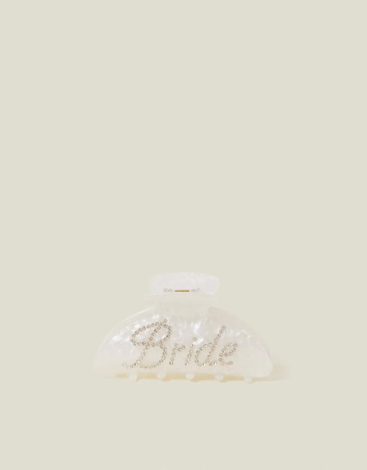 Bride Embellished Claw Clip