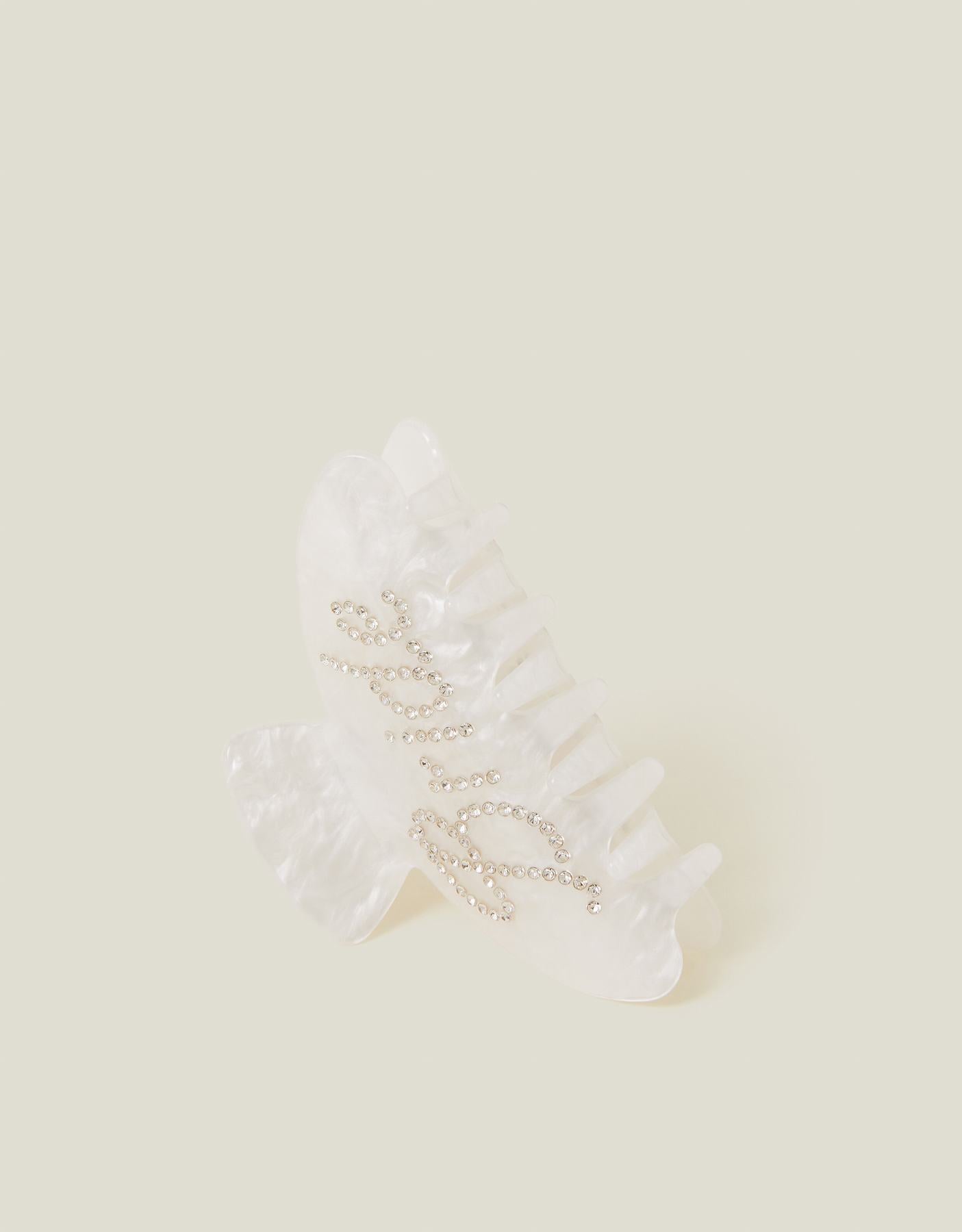 Bride Embellished Claw Clip