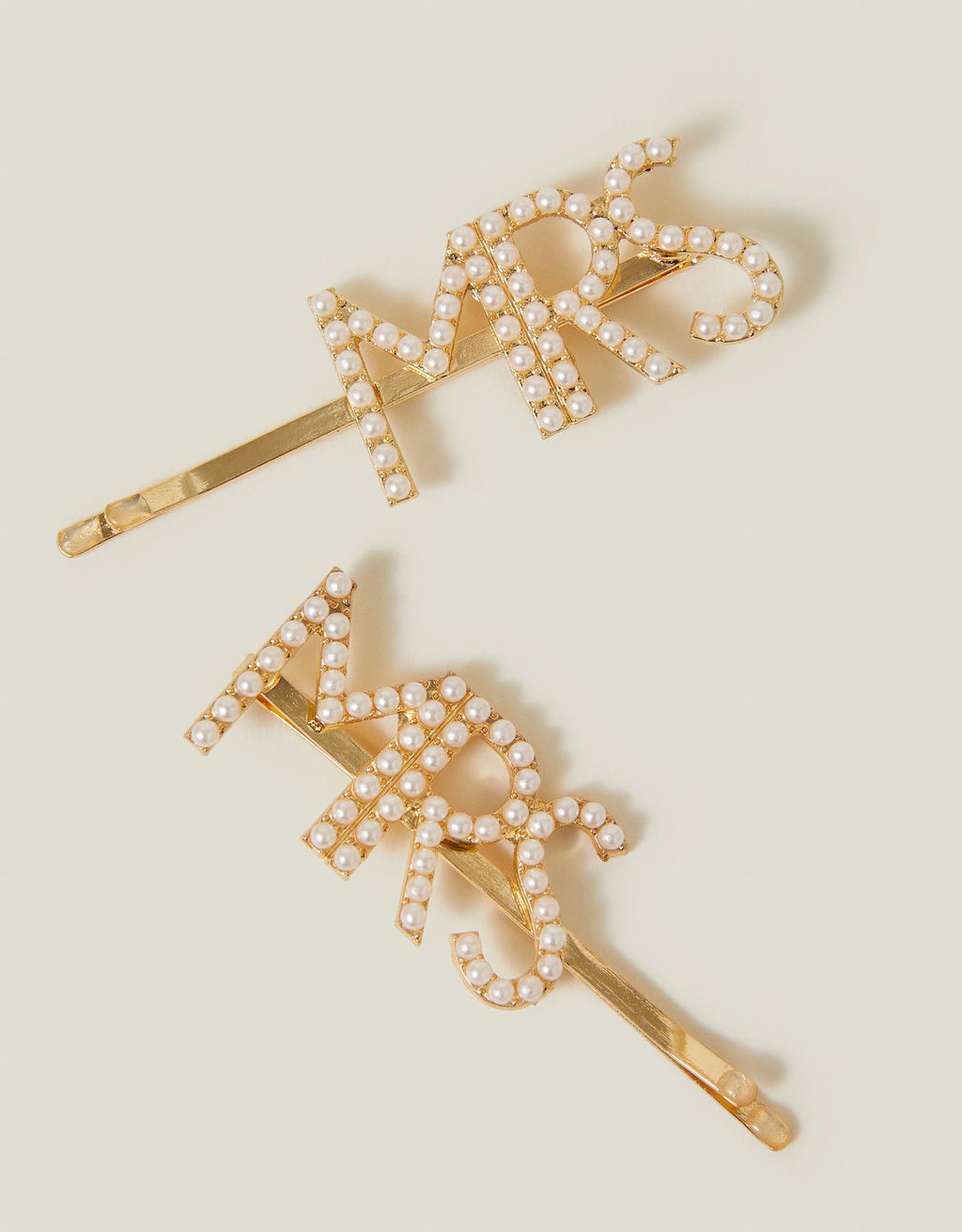 2-Pack 'Mrs' Hair Slides