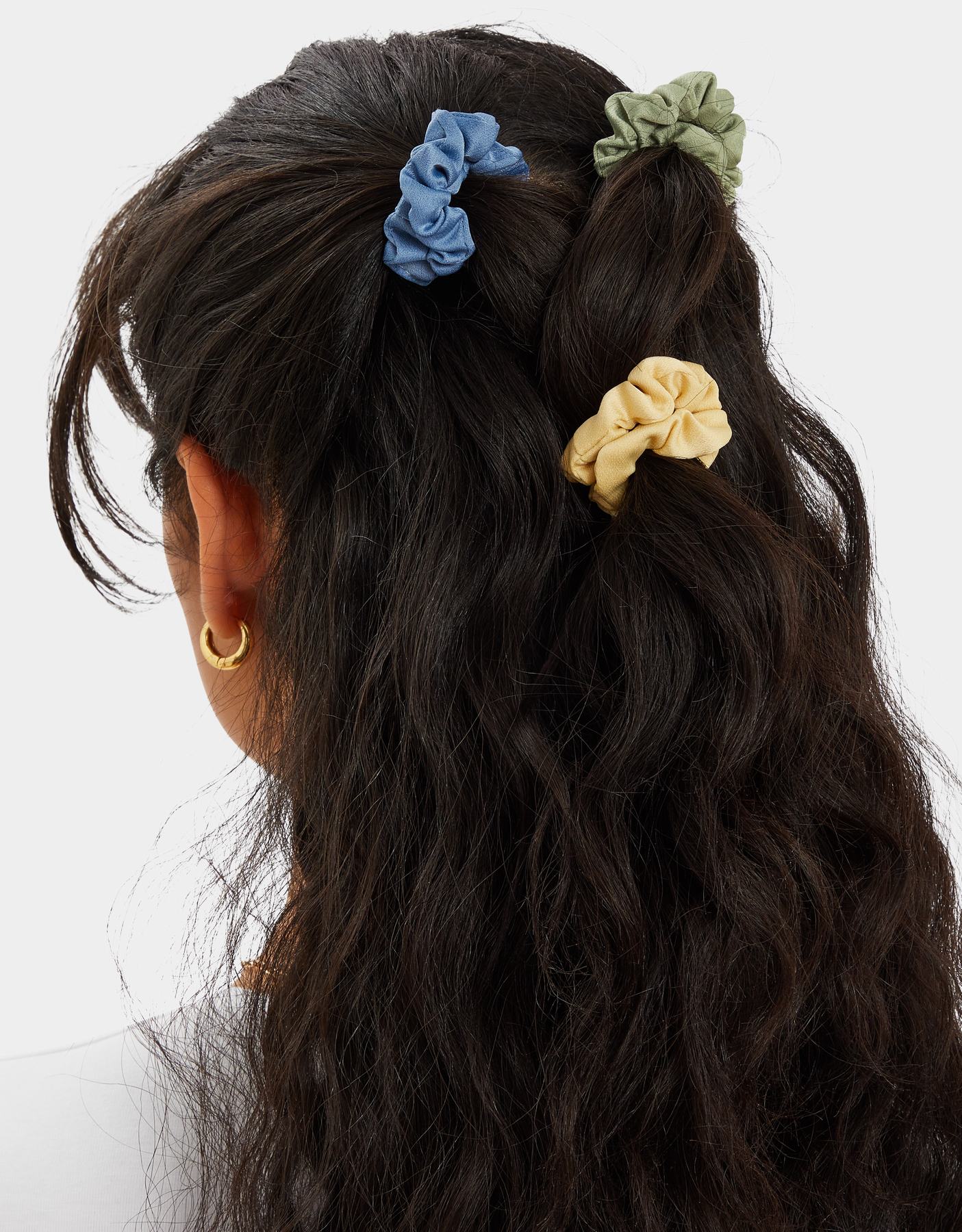 5-Pack Mix Skinny Hair Scrunchies