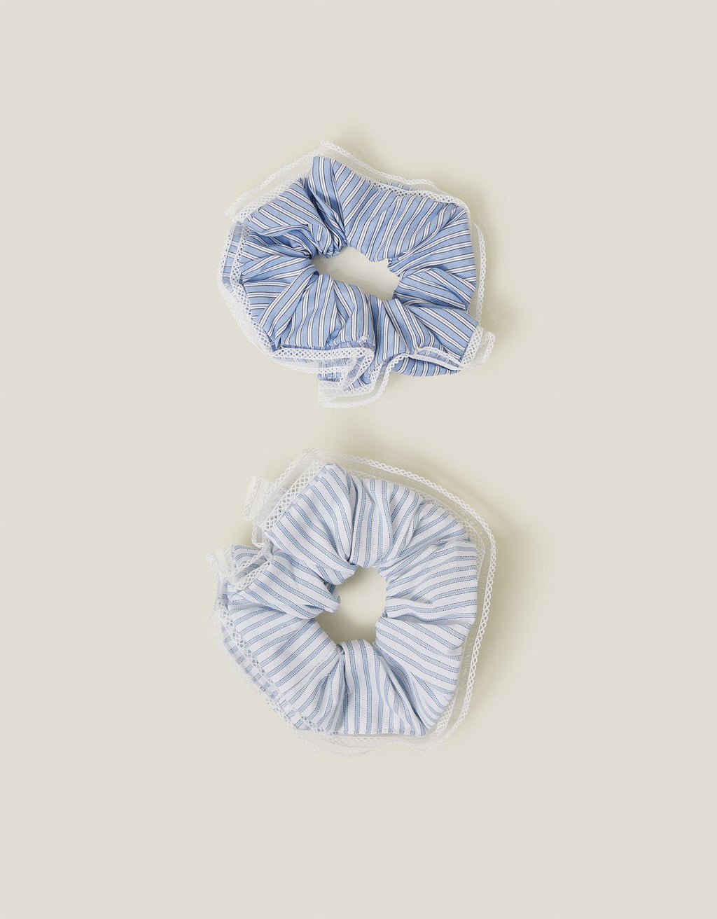 2-Pack Stripe Hair Scrunchies