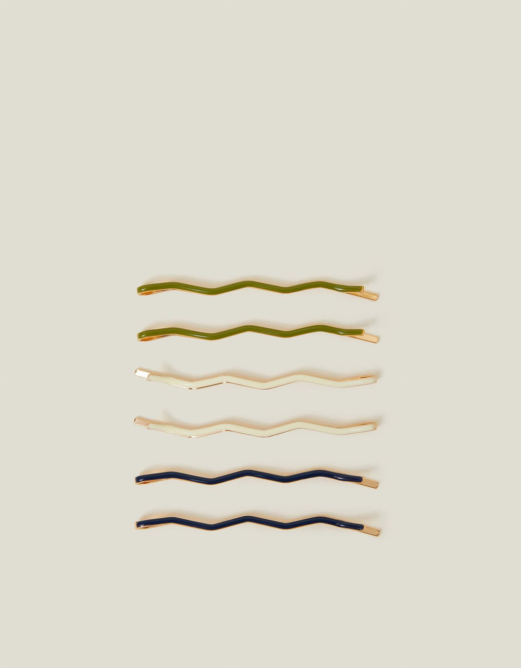 6-Pack Wiggle Hair Slides