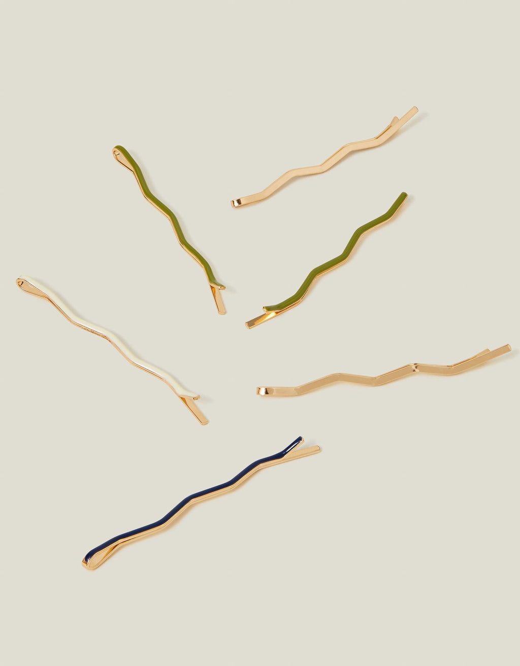 6-Pack Wiggle Hair Slides