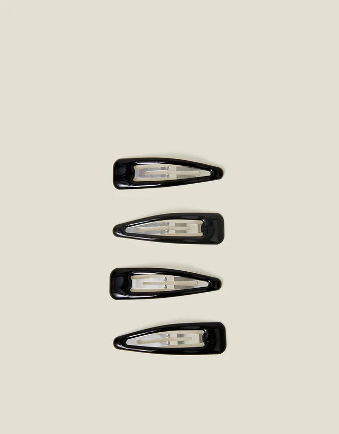 4-Pack Snap Hair Clips