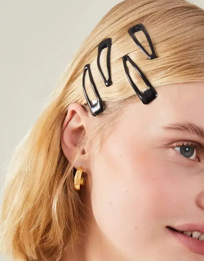 4-Pack Snap Hair Clips