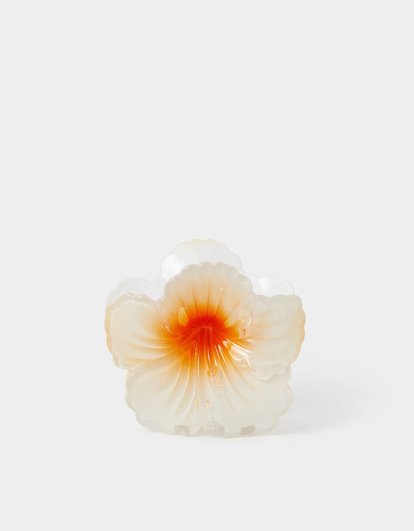 Hibiscus Flower Claw Clip