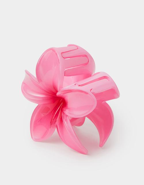 Tropical Flower Claw Clip