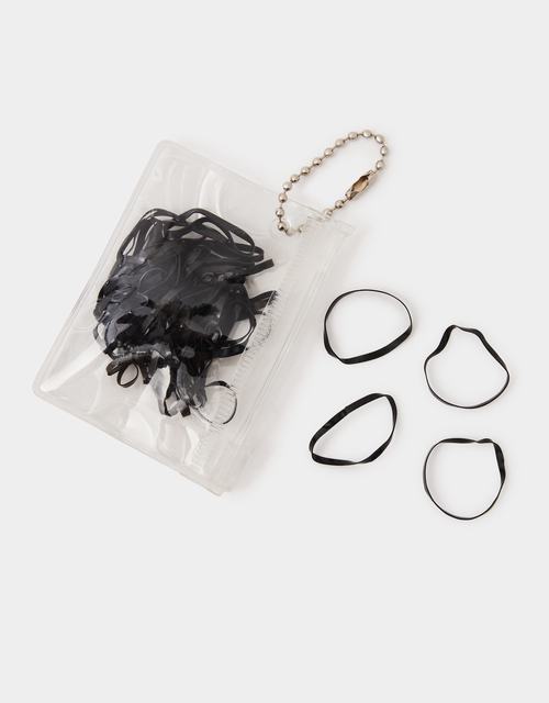 50-Pack Mini Elastic Hair Bands