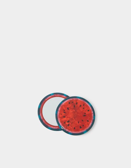 Watermelon Resin Compact Mirror