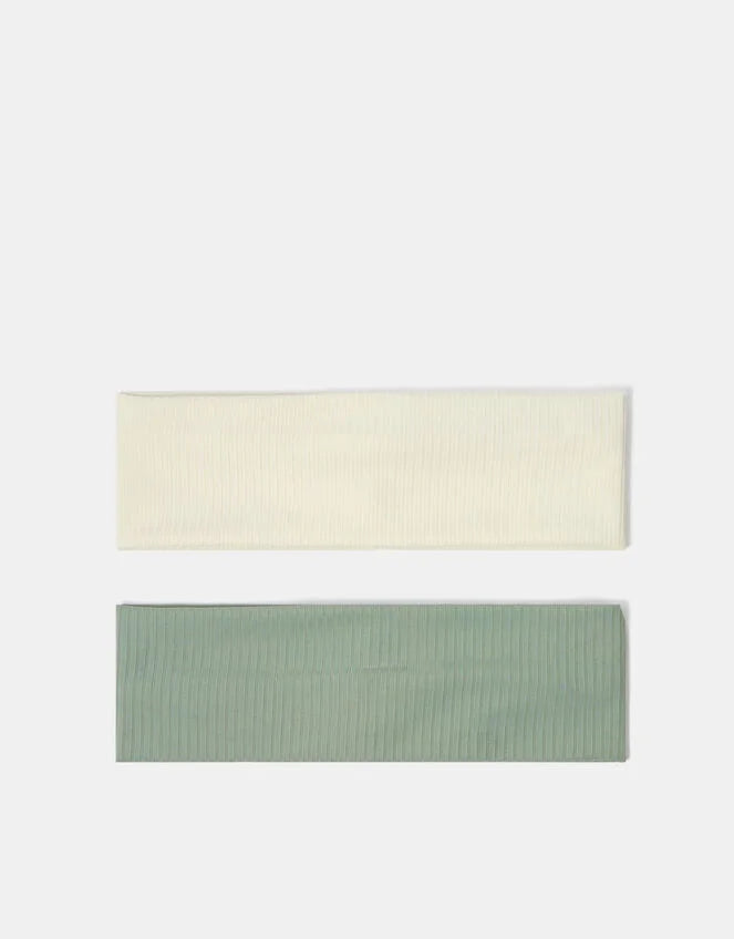 2-Pack Ribbed Bando Headbands