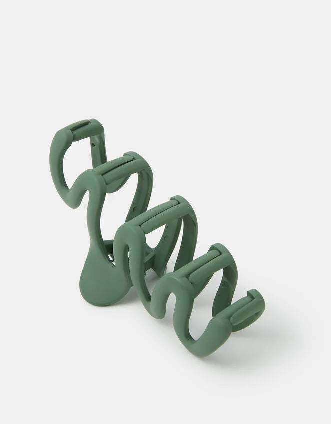 Large Wiggle Matte Claw Clip