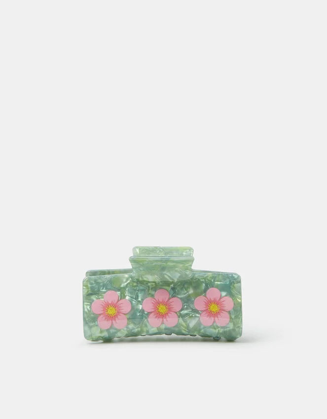 Blossom Print Claw Clip
