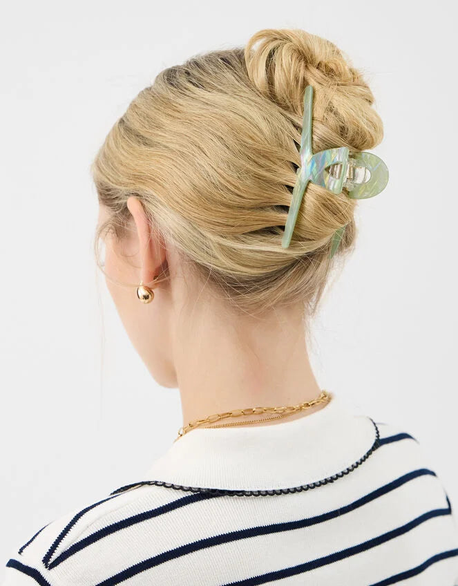 Shimmer Twist Claw Clip