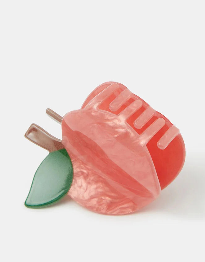 Peach Claw Clip