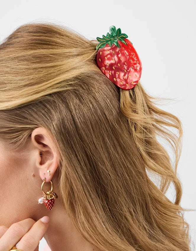 Strawberry Claw Clip