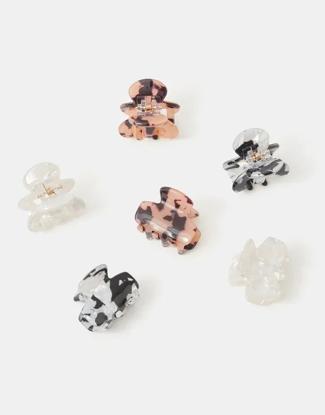 6-Pack Mini Claw Clips