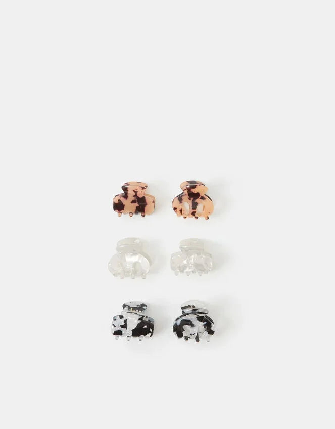6-Pack Mini Claw Clips