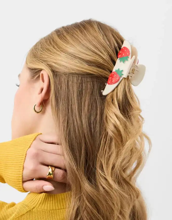 Strawberry Claw Clip