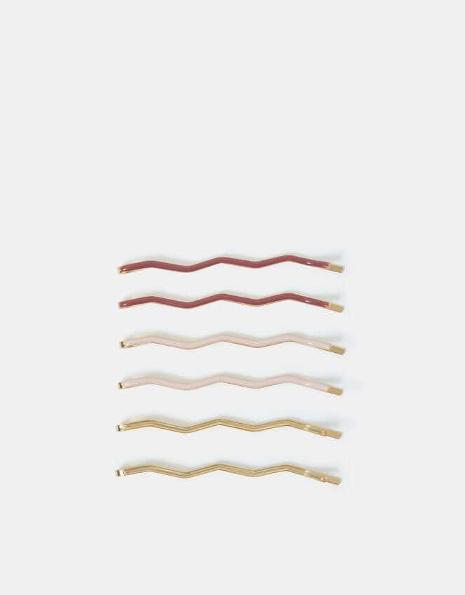 6 X WIGGLE HAIR SLIDES