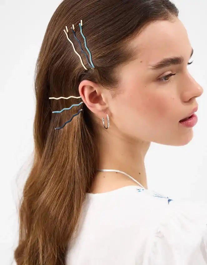 6-Pack Wiggle Hair Slides