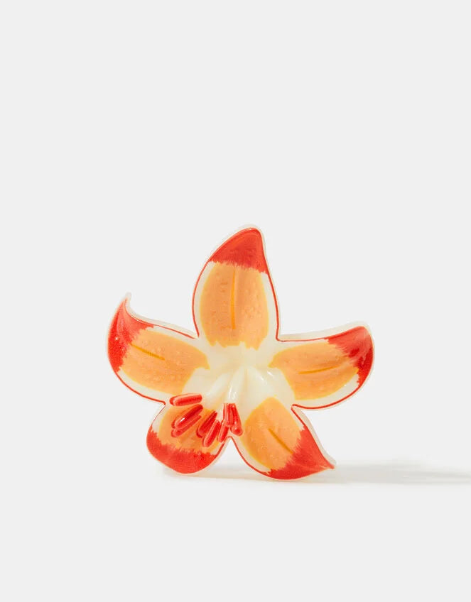Tropical Lily Claw Clip