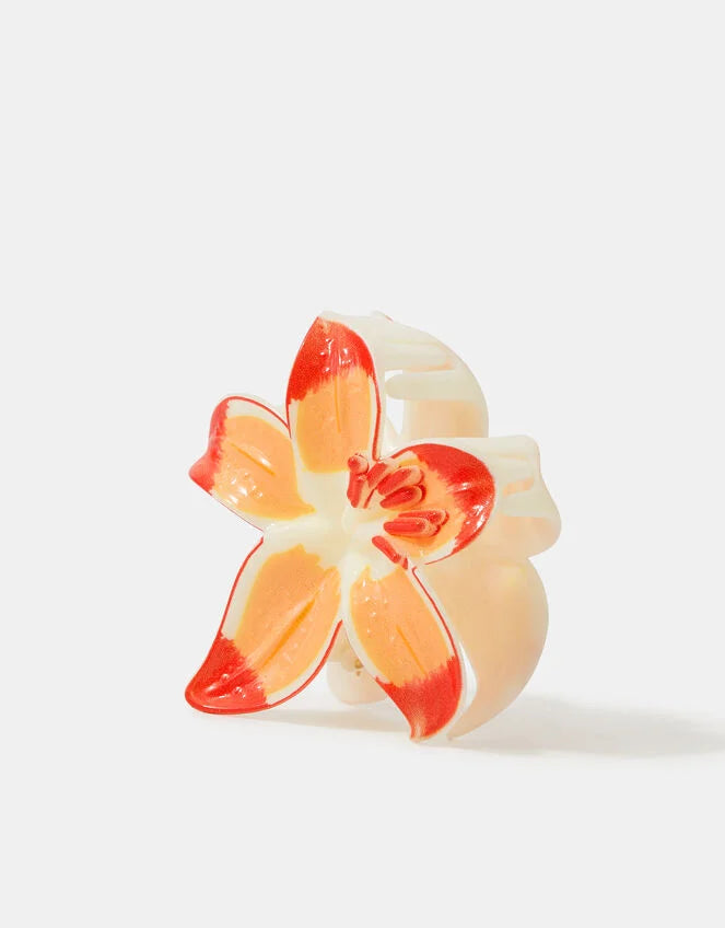 Tropical Lily Claw Clip