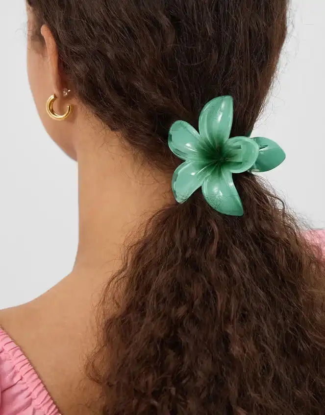 Flower Claw Clip