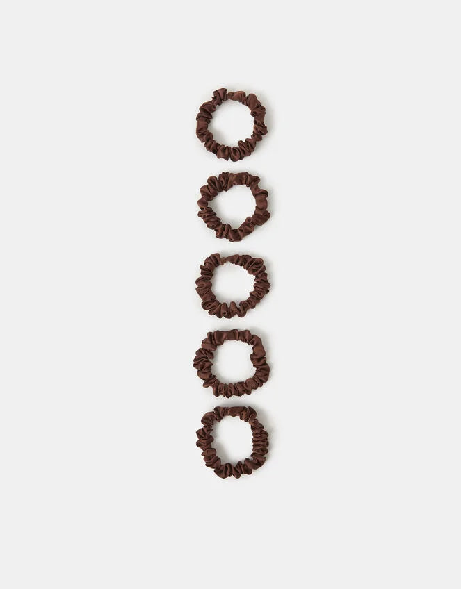 5 X SKINNY SCRUNCHIE PACK