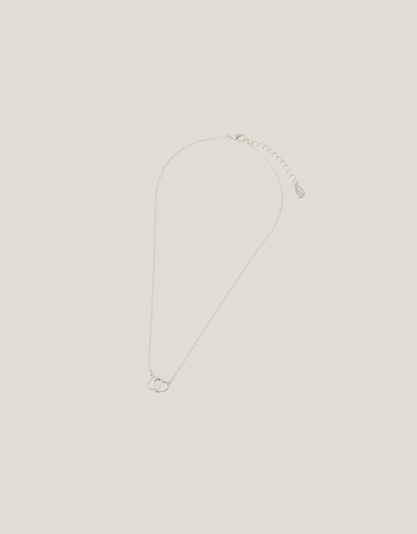 Heart Links Pendant Necklace