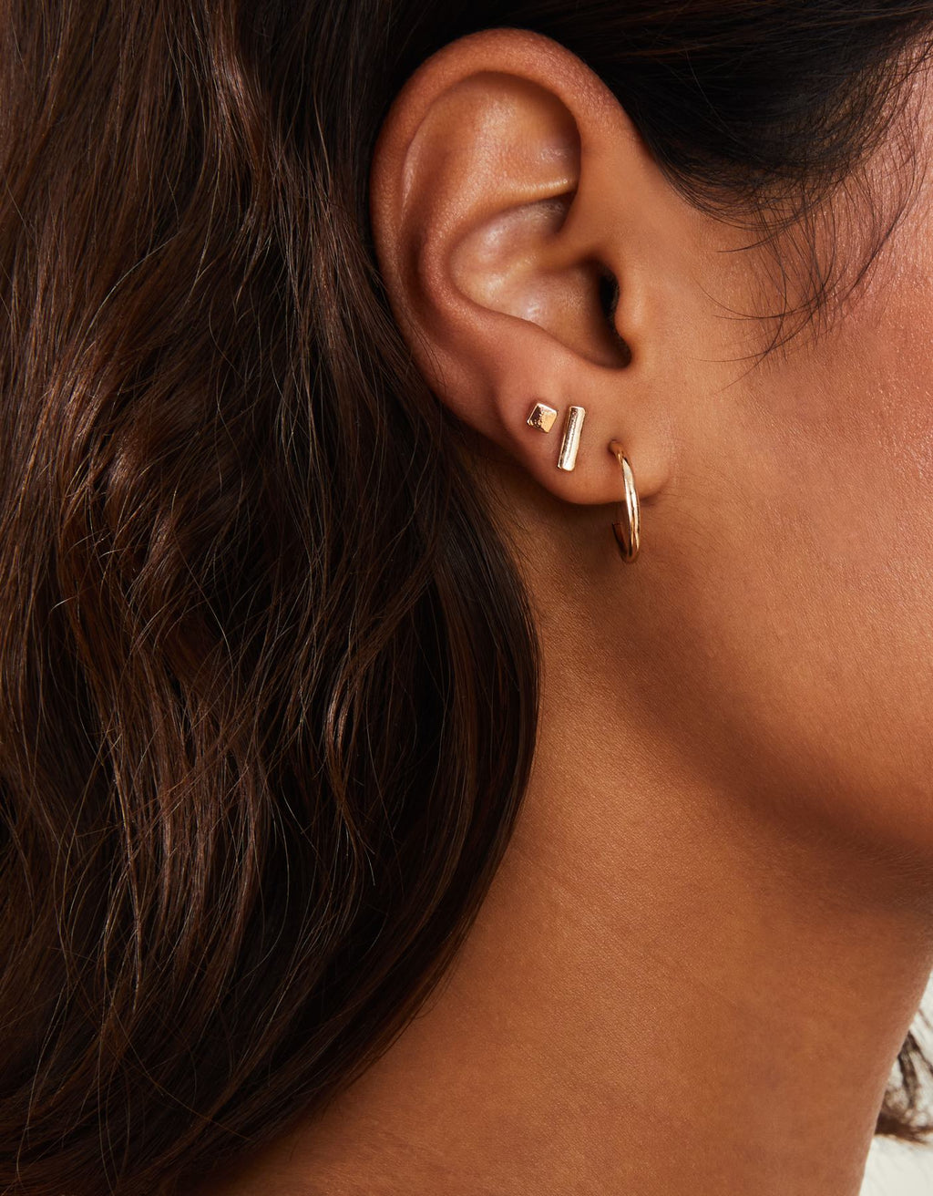 10-Pack Stud and Hoop Earrings