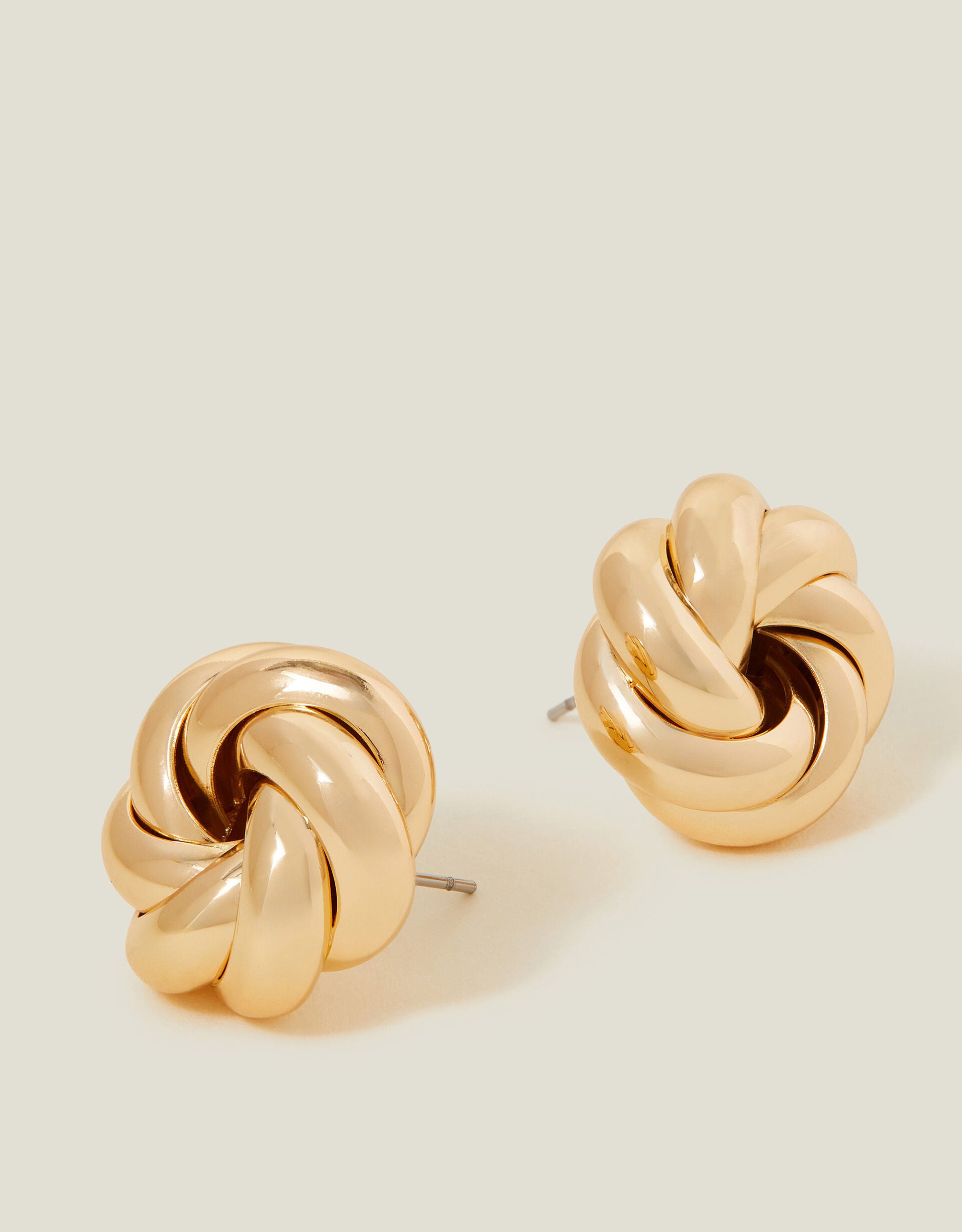 Twist Knot Stud Earrings
