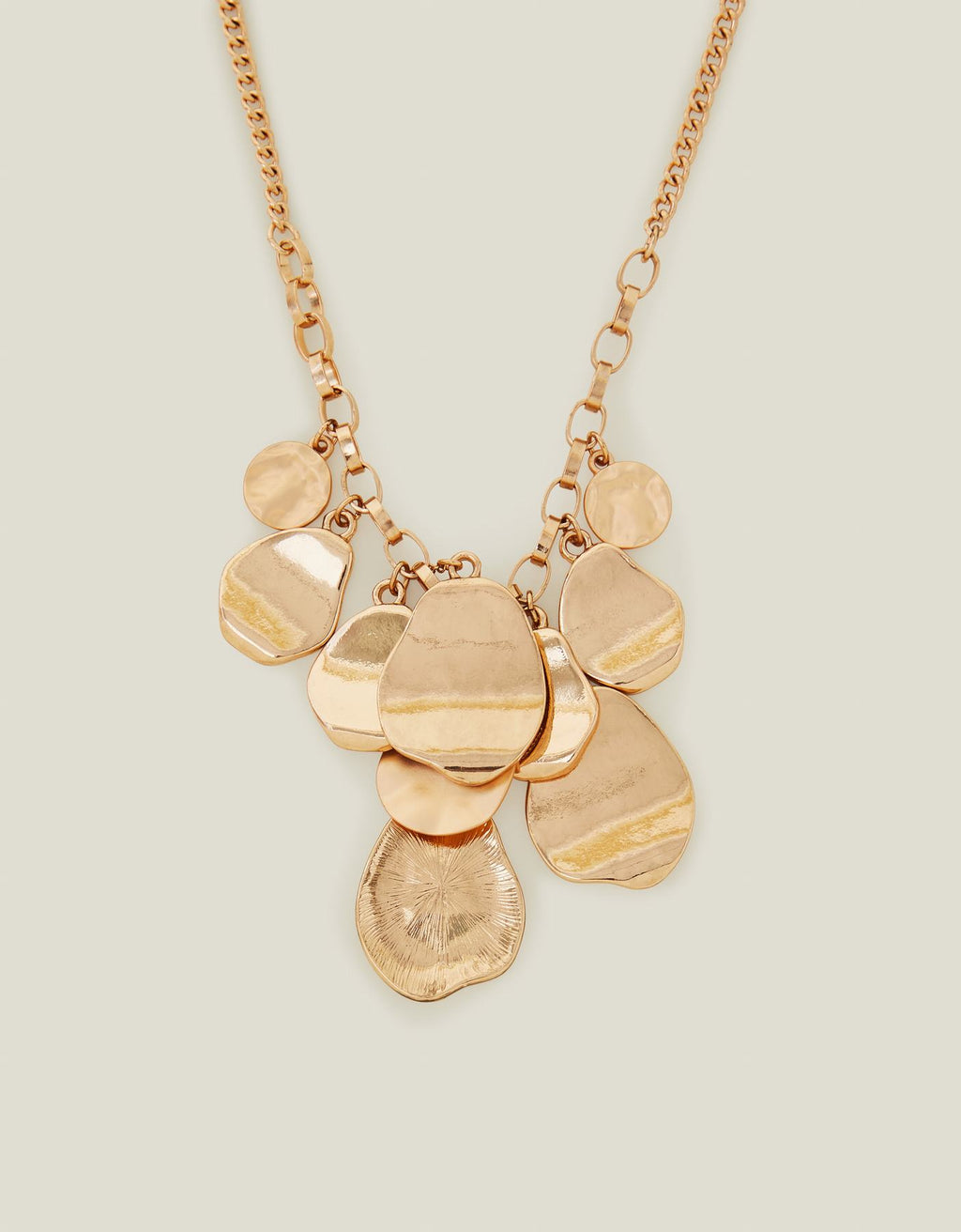 Layered Disc Necklace